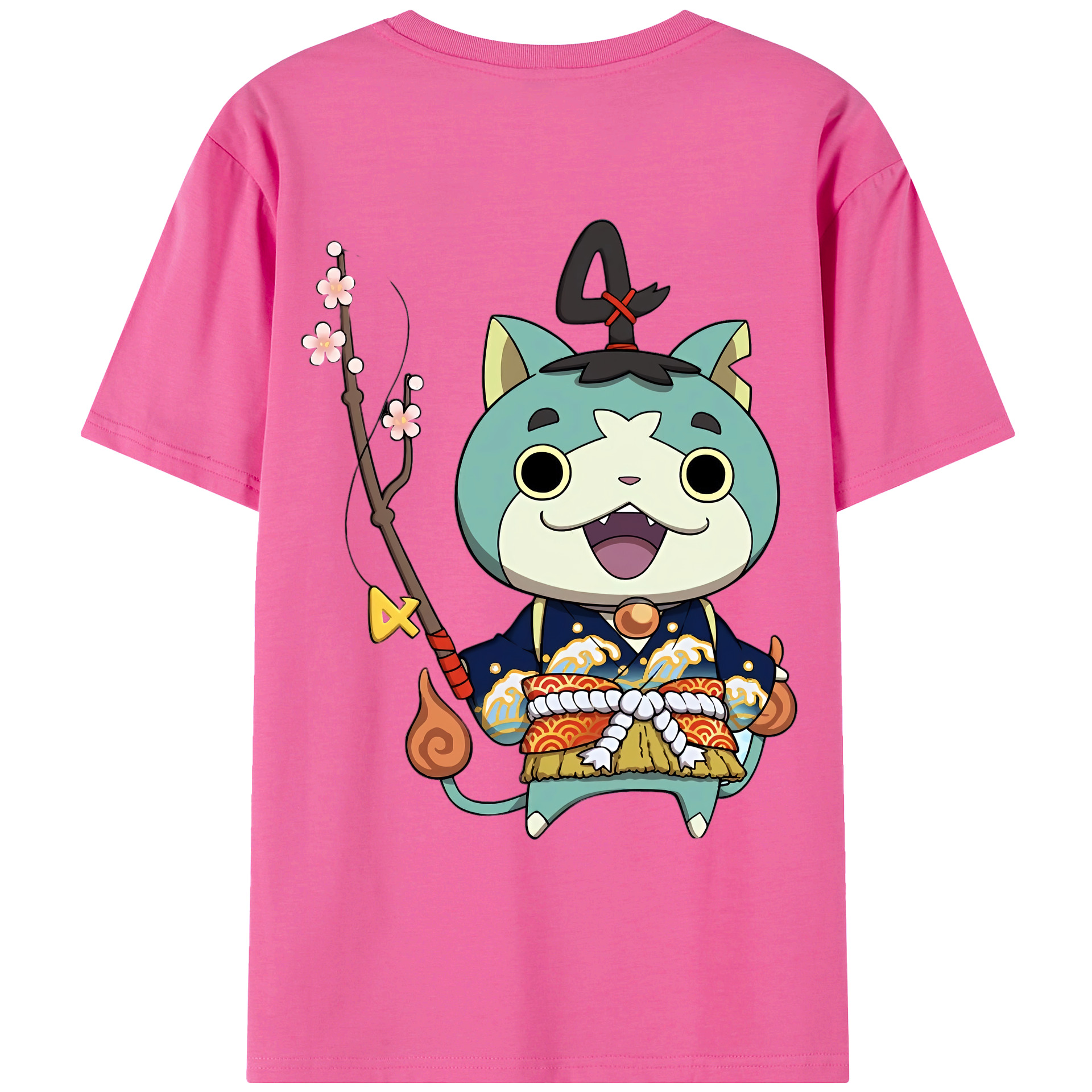 （画像用） 妖怪ウォッチ Yo-kai Watch レディース半袖Tシャツ(バックプリント)